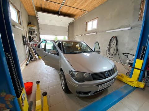 Видео: Химчистка салона Фиат Альбеа (Fiat Albea). Уволился с фуры.