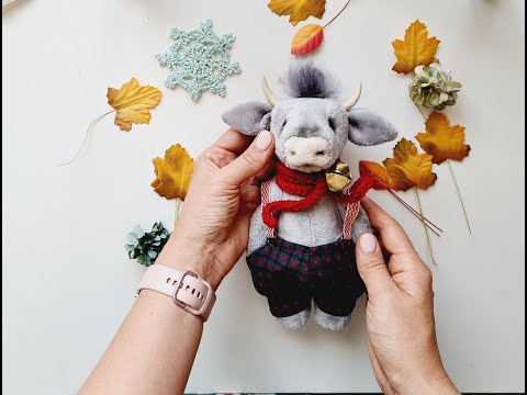 Видео: Видео мастер-класс "Бычок"