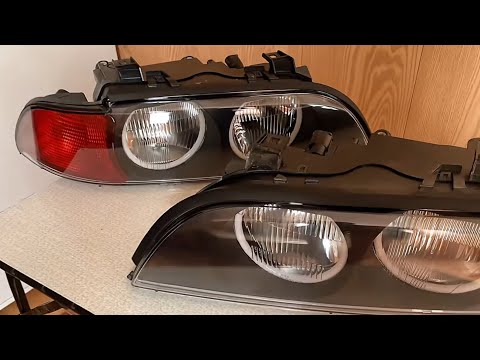 Видео: BMW E39 Реставрация фар.