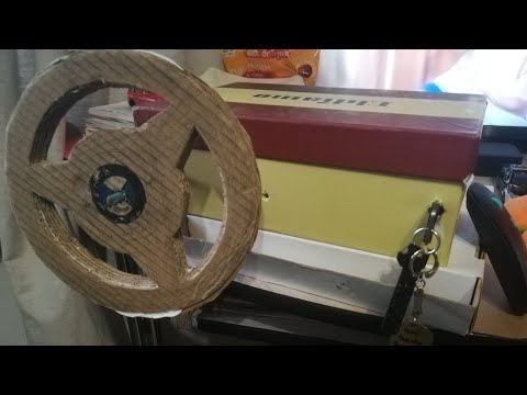 Видео: Первый рейс на фуре из картона.Картонный дальнобойщик ч.1