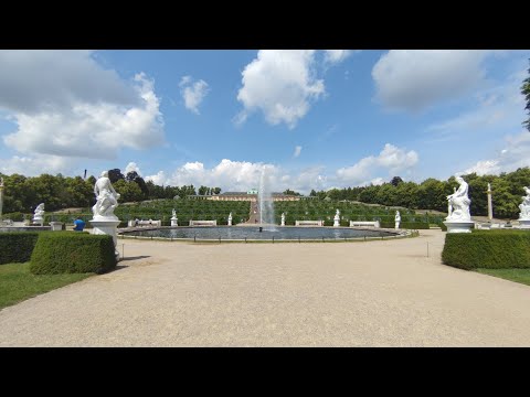 Видео: Город Потсдам, Германия! Прогулка по дворцу Сан-Суси /Potsdam, Germany! Walk in Sanssouci Palace
