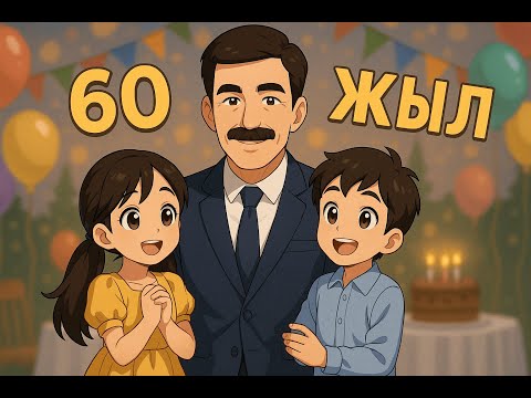 Видео: 🎉 60 жылдық мерейтой — Біздің жанұяның қуанышы 🎂   🎉 60-летний юбилей — семейный праздник 🎂