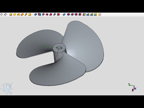 Видео: 29. FreeCAD 1.0 Для начинающих с нуля! Пропеллер