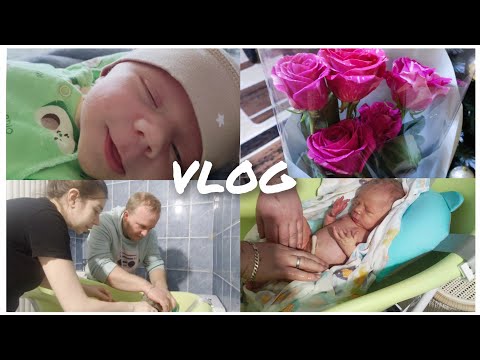 Видео: VLOG: ПЕРВЫЕ ДНИ С МАЛЫШОМ, КОЛИКИ, ЖЕЛТУХА, первое купание