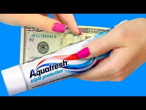 Видео: 25 тайников для денег дома! Лайфхаки, как спрятать деньги