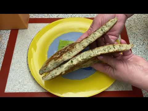 Видео: Лепёшки сырные. НА ЗАКВАСКЕ. В сковороде