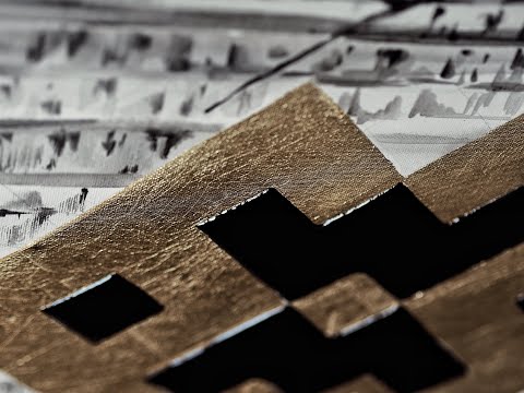 Видео: Как работать с листовой поталью - прямой эфир (+ скидка 10% на материалы)