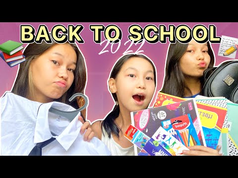 Видео: BACK TO SCHOOL 2022📚|| мектепке дайындық, канцелярии,одежды