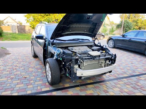 Видео: Jeep Cherokee. Повреждение.  Линейкам  для измерительной системы быть! 😀