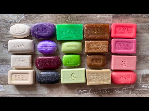 Видео: ASMR Soap cutting | Soap Carving|Резка мыла  | ASMR