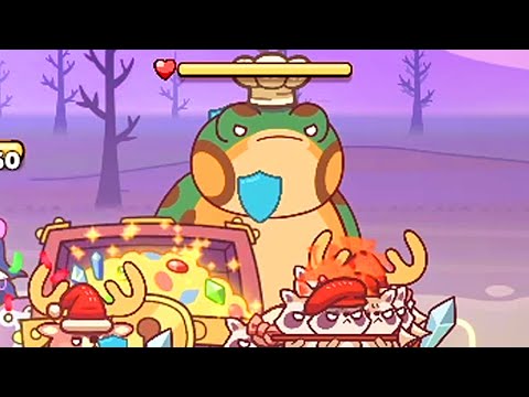 Видео: ЭТА ЖАБА ВСЕМ ПОКАЖЕТ! - Forest Heroes #018 / Лесные Герои