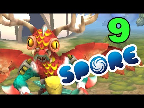 Видео: ч.09 Прохождение игры SPORE™ Anthology - Факела для лузеров