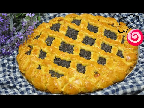 Видео: Пирог с маком Быстрое песочное тесто на растительном масле