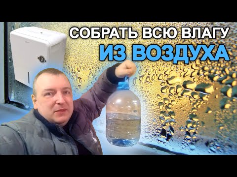 Видео: Осушитель воздуха - быстро и просто! Нет влажности, плесени и грибка. DEXP DH-30DGMA