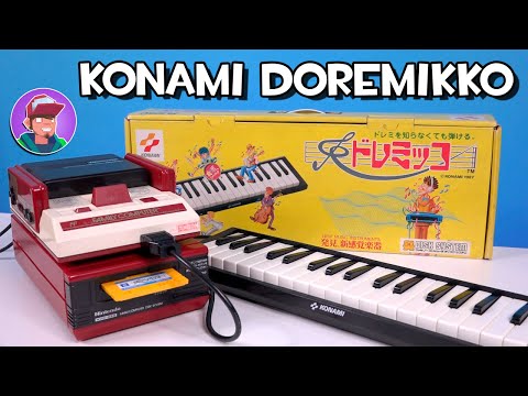 Видео: Синтезатор для Famicom. Konami Doremikko (ドレミッコ)