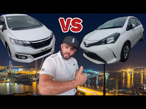 Видео: Honda Fit 2018 1,3 за 1050₽ и Toyota Vitz 1.3 F 2015 за 750₽ что выбрать??  Заказ автомобилей.