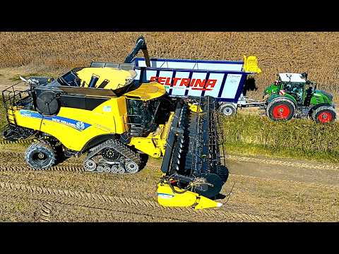 Видео: УРОЖАЙ СОИ 2024 2 NEW HOLLAND CR REVELATION
