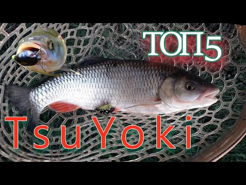 Видео: ТОП 5 воблеров TsuYoki на ГОЛАВЛЯ