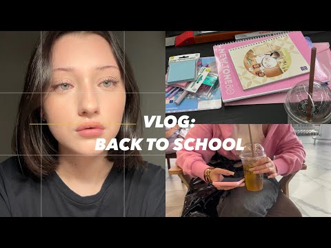 Видео: VLOG: back to school/ готовлюсь к школе/ подготовка к ЕГЭ