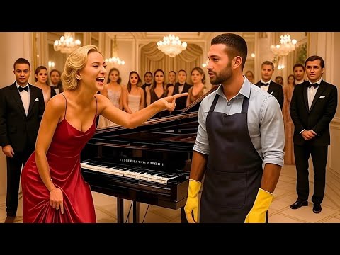 Видео: «Сыграй — И Я Выйду За Тебя!» — Миллионерша Смеялась… Пока Уборщик Не Играл Как Гений