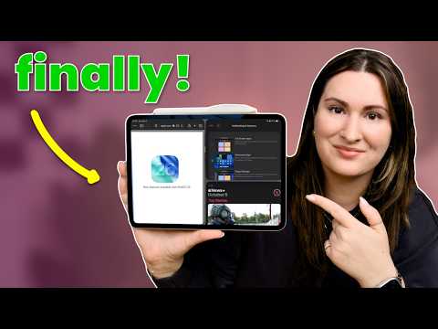 Видео: 7 НОВЫХ функций iPad, о которых вам НУЖНО знать | iPadOS 26