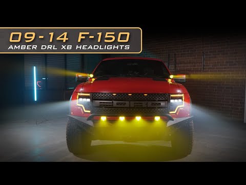 Видео: Ford F-150 2009–2014 гг. — светодиодные фары Morimoto XB — янтарные ДХО | Установка и обзор