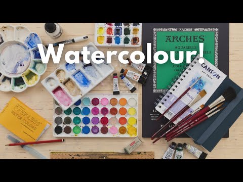Видео: 🎨 Полное руководство по акварельным материалам — мой личный выбор на любой бюджет
