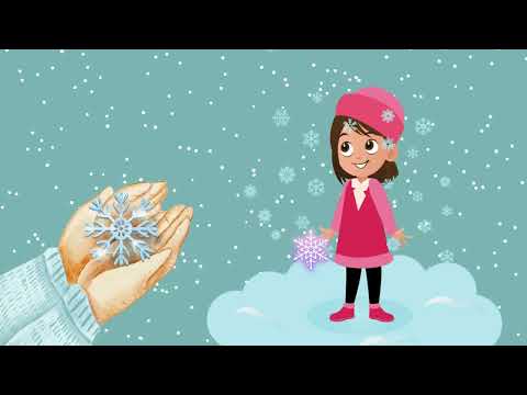 Видео: Рухлива гра "Чарівні сніжинки"  Автор Інна Карауш