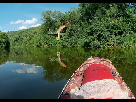 Видео: Сплав по реке Осётр