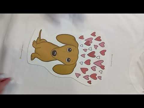Видео: Сделать декор футболки проще,чем вы думаете!💃😋🐕#кастомизация#handmade#decor#customized