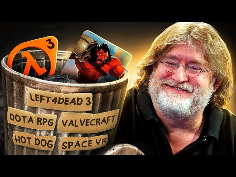 Видео: 7 ИГР ВАЛВ, которые НЕ ВЫШЛИ / Темная история Valve, ч2