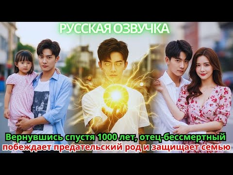Видео: Вернувшись спустя 1000 лет, отец-бессмертный побеждает предательский род и защищает семью