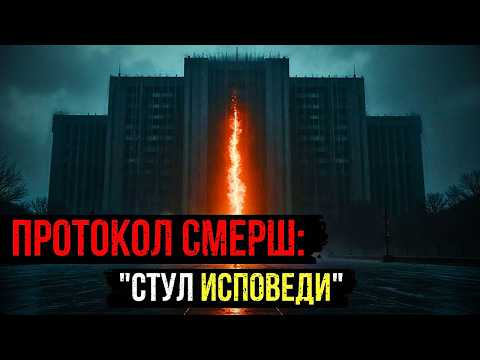 Видео: ПРОТОКОЛ СМЕРШ: "СТУЛ ИСПОВЕДИ", КОТОРЫЙ ВЫТЯГИВАЛ ДУШУ.