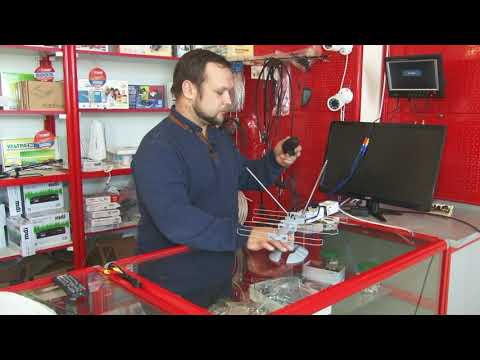 Видео: Тестирование цифровых  комнатных «антенн».