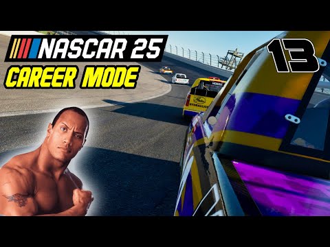 Видео: Режим карьеры NASCAR 25 — Изнурительные гонки, борьба... и полное разорение.
