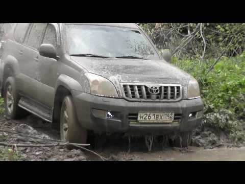 Видео: Прадо в грязи ЕДЕТ!!!