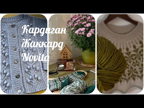 Видео: Episode 157 | Что я связала за 2 недели? + обзор журнала Novita 🍁