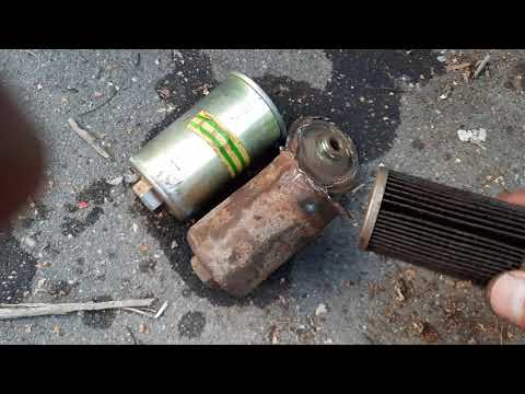 Видео: Почему Дэу нексия плохо едет? замена 22х-летнего топливного фильтра