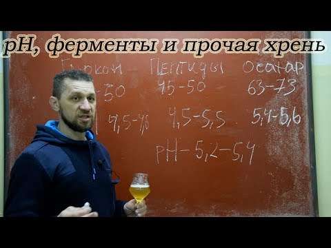 Видео: рН, ферменты и прочая хрень в пивоварении