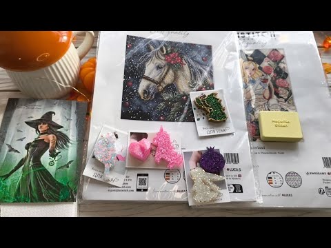 Видео: Вышивка в октябре 2025/ Финиши / Процессы / Покупки 💜 2 Часть 
