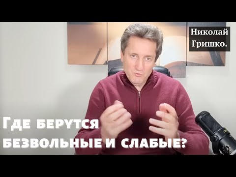 Видео: Где берутся безвольные и слабые?   п. Николай Гришко.