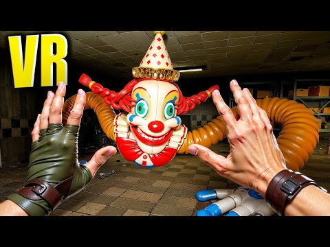 Видео: VR АНИМАТРОНИКИ ПУГАЮТ ОХРАННИКА Secret of the Mimic Garry's Mod