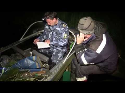 Видео: 2015 06 11 Браконьеры. Рейд рыбнадзора. Муром. Ока