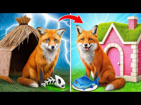 Видео: Строим Секретный Домик для Лисы c Multi DO Smile