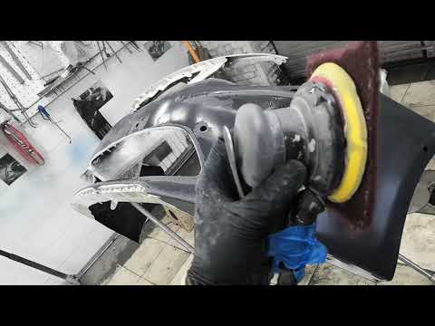 Видео: Новый метод шлифования б/у пластика, мокрый по мокрому