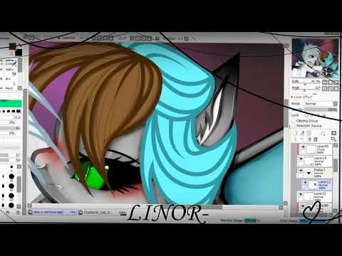Видео: |speedpaint-пони обработка 21|работа является каноном.|
