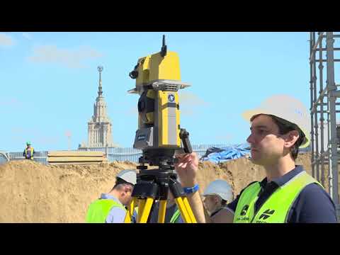 Видео: Роботизированный тахеометр с функцией сканирования Topcon GTL-1003