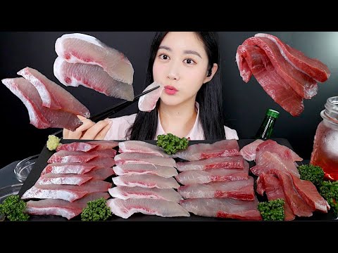 Видео: МУКБАНГ Сашими Из Желтохвоста❤️ Зимний Сезон! Real Sound MUKBANG | ASMR | EATING SOUND
