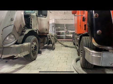 Видео: Двигатель Cummins 15, общая проблема, разные способы решения. Ремонт International 9400i и Volvo VNL