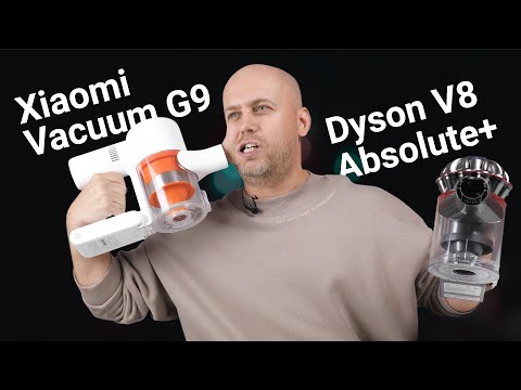 Видео: Xiaomi Vacuum G9 vs Dyson V8: лучший беспроводной пылесос! / ОБЗОР / СРАВНЕНИЕ